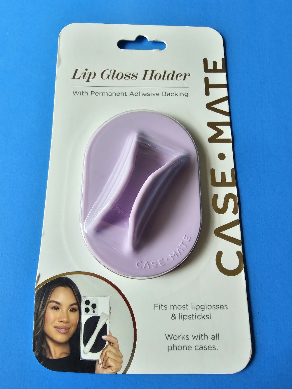 Casemate Lip Gloss Holder for Phone Case - PURPLE